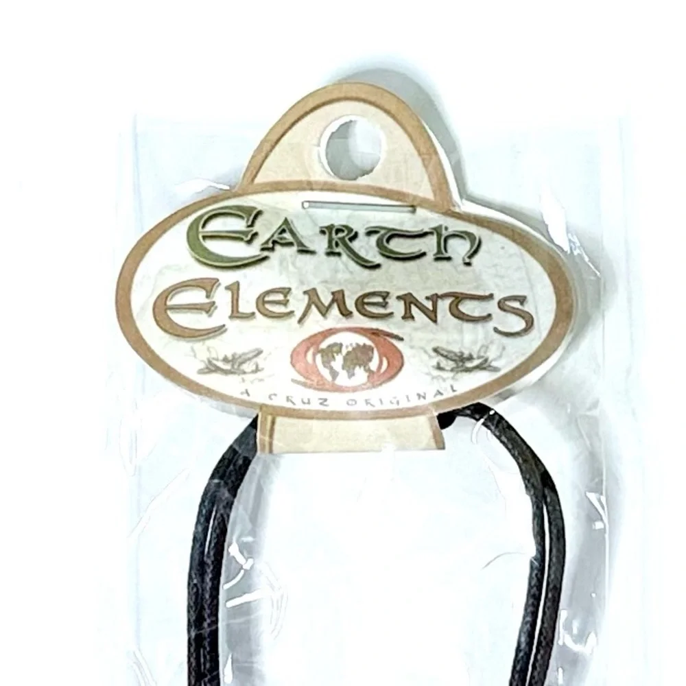 🌟Earth Elements Iron Cross Necklace